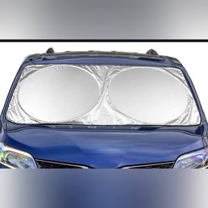 Auto Express Windshield Sun Shade Jumbo Magic Shade Pre-owned 👍